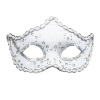 foto 1 oogmasker rialto wit met pailletten