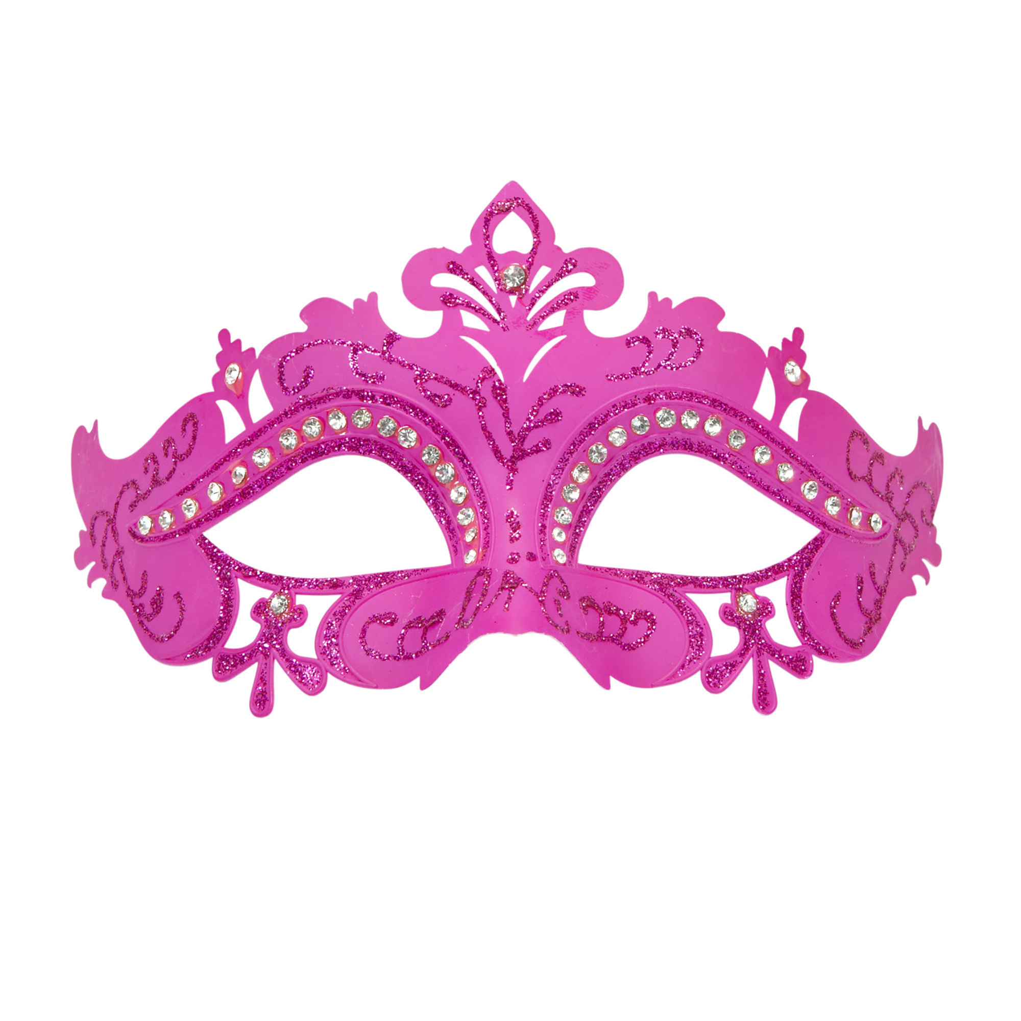 oogmasker venetie met stenen rose