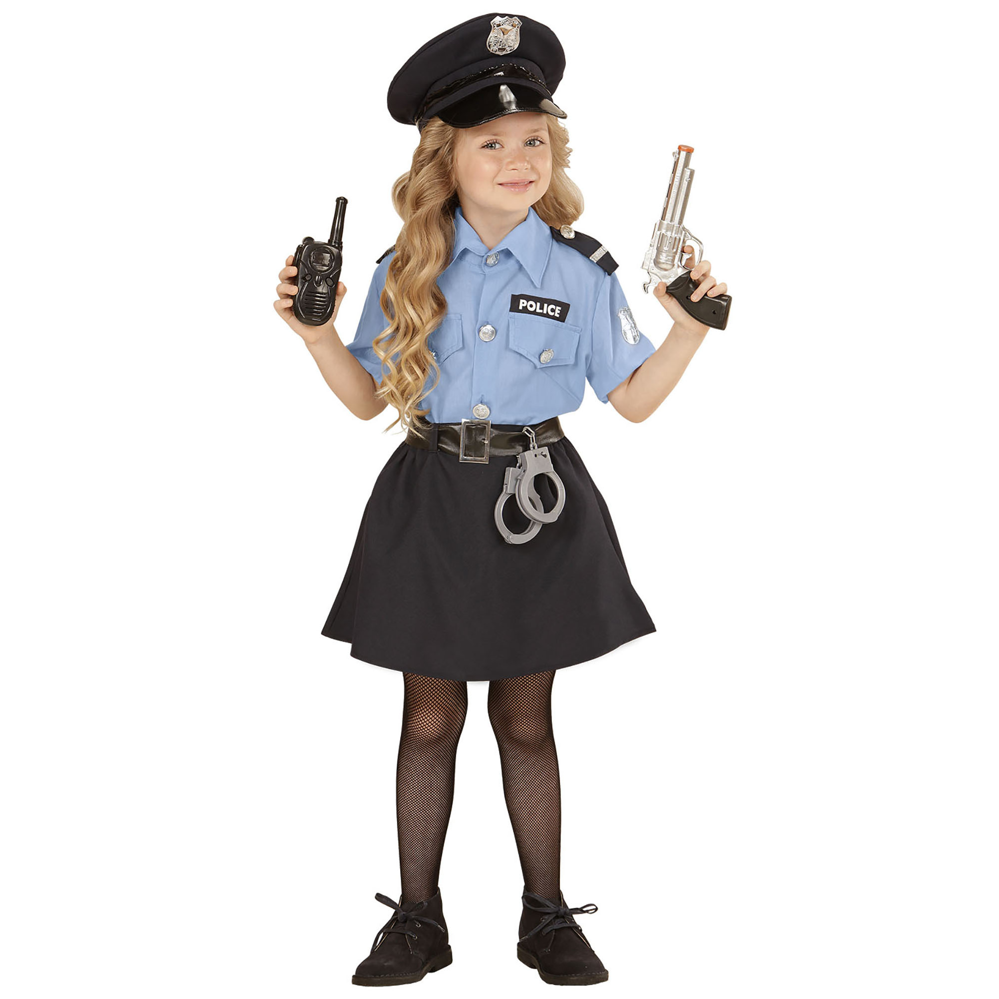 Politiemeisje kostuum verkleedpak
