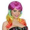 foto 1 pruik, fashion regenboog trendy