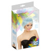 foto 2 pruik, melange fashion blauw met turkoois