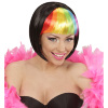 foto 3 pruik, rave regenboog