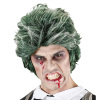 pruik, zombie man groen