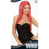 foto 2 pruik glamour rood