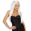 foto 3 pruik glamour wit lang haar
