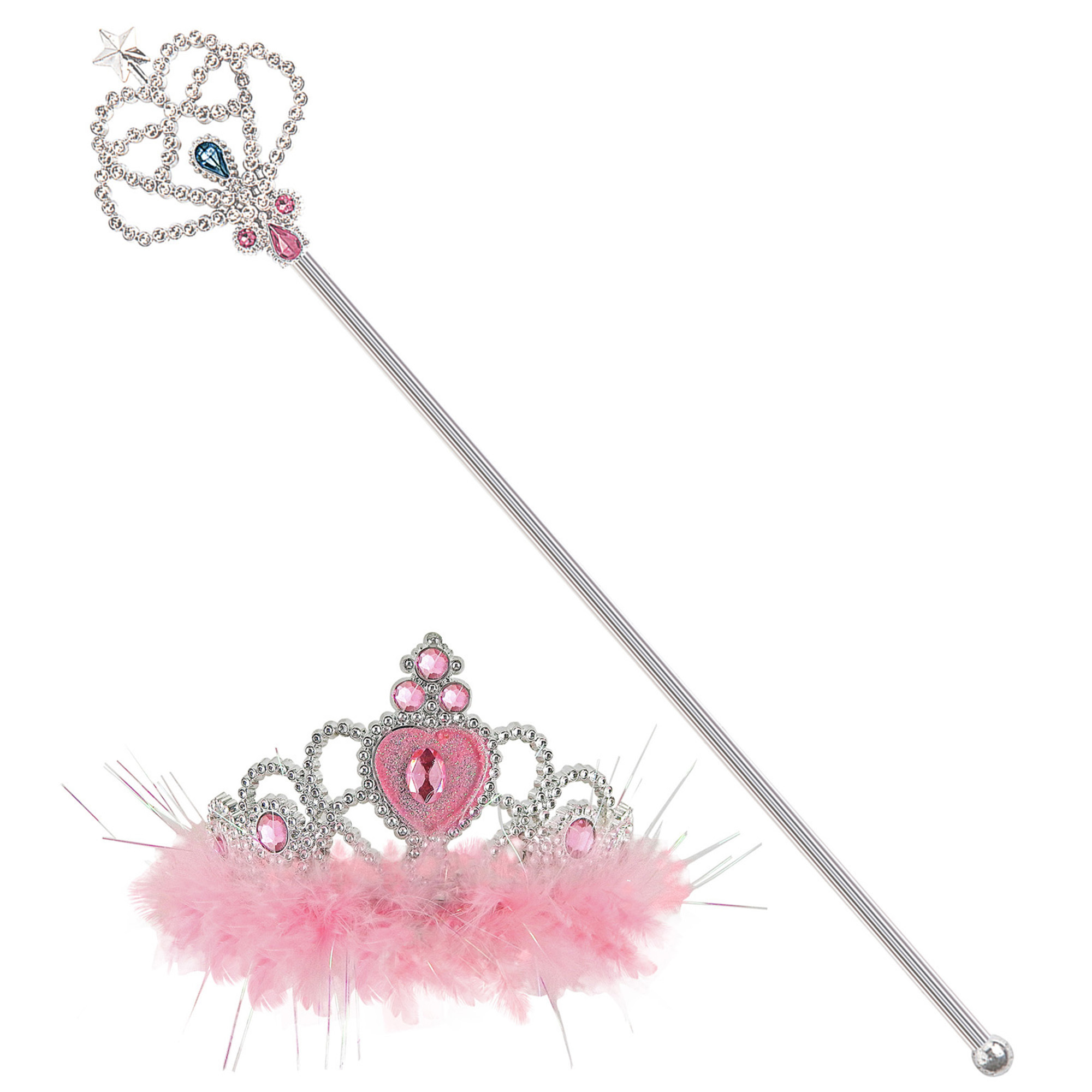 set met tiara en scepter