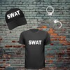 foto 5 Swat set handboeien swat pet en swat t-shirt leuk voor carnaval 2025