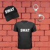 foto 3 Swat set handboeien swat pet en swat t-shirt leuk voor carnaval 2026