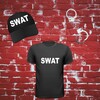 foto 4 Swat set handboeien swat pet en swat t-shirt leuk voor carnaval 2026