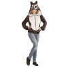 foto 5 wolf wolven vest hoodie volwassen kostuum