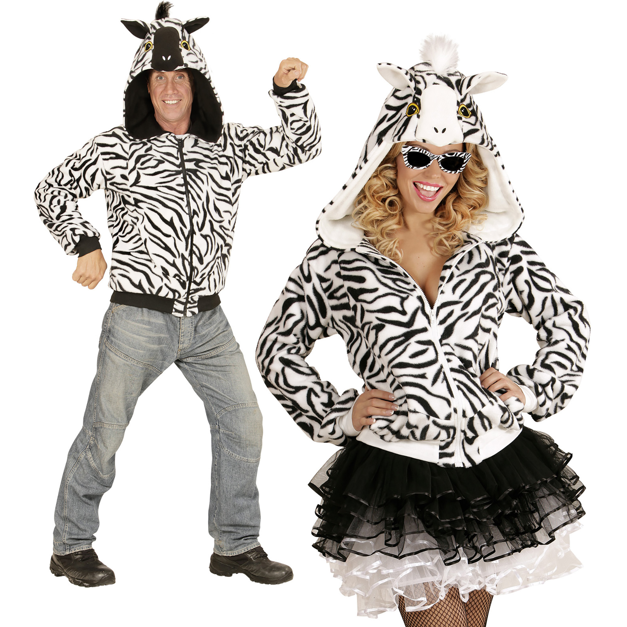 Zebra vest volwassen  zebra kostuum 