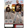 foto 2 biker motor t-shirt lange mouw