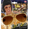 foto 2 bril rock and roll goud