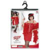 foto 2 flapper jurk rood