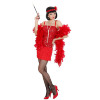 foto 3 flapper jurk rood