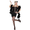 foto 1 flapper jurk zwart
