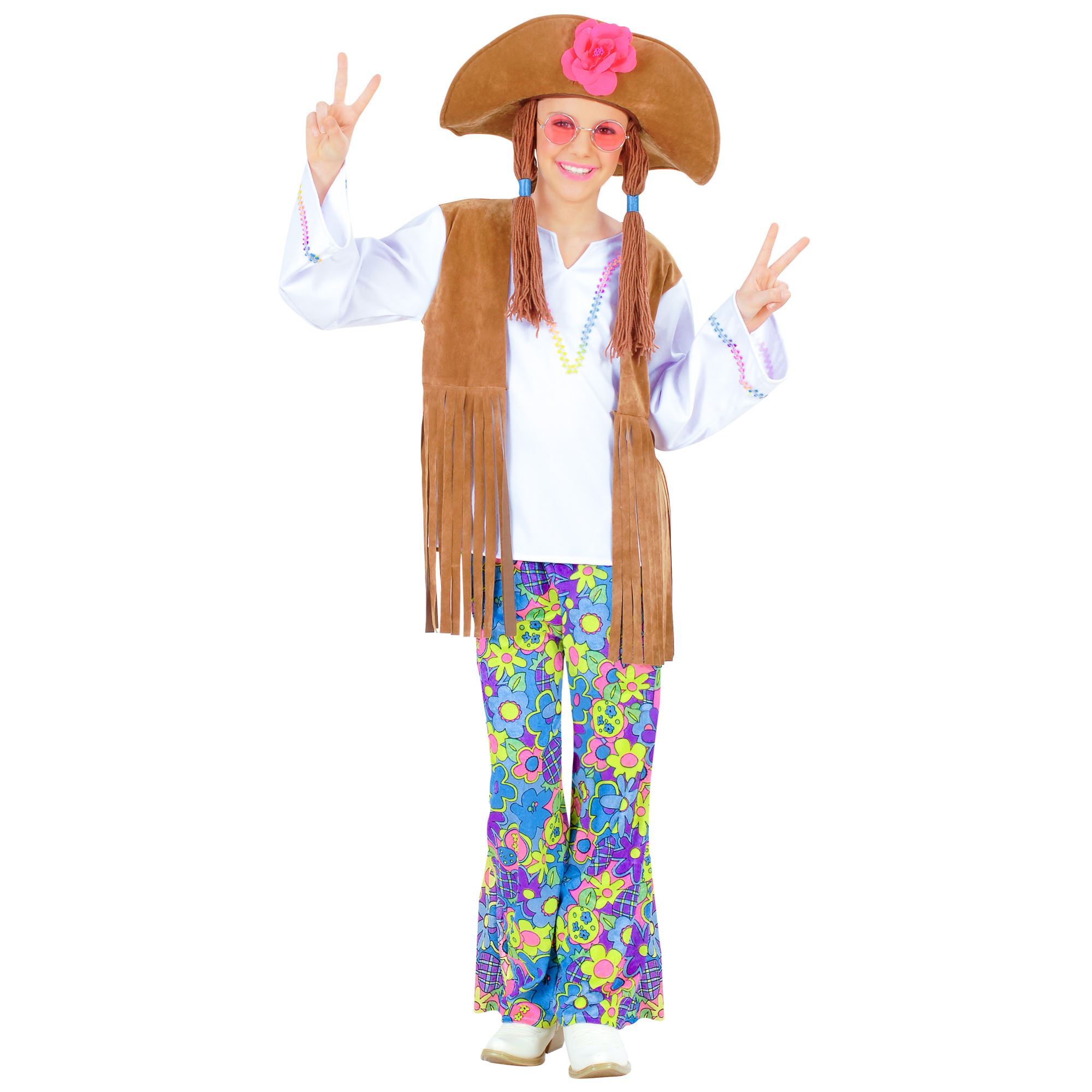 hippie meisje woodstock kostuumhippie meisje woodstock kostuum