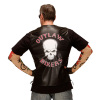 foto 5 lederlook vest outlaw bikers