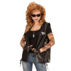foto 4 lederlook vest west coast riders biker