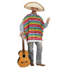 foto 3 mexicaanse poncho volwassen caramba