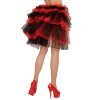 foto 4 omslagrok burlesque zwart met rood