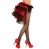 foto 5 omslagrok burlesque zwart met rood