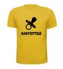 foto 15 babysitter t-shirt korte mouw