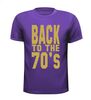 foto 3 back to the 70ties t-shirt korte mouw glitter goud