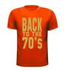 foto 9 back to the 70ties t-shirt korte mouw glitter goud