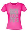 foto 12 back to the 70ties t-shirt korte mouw glitter zilver