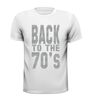 foto 13 back to the 70ties t-shirt korte mouw glitter zilver