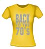 foto 16 back to the 70ties t-shirt korte mouw glitter zilver