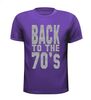 foto 3 back to the 70ties t-shirt korte mouw glitter zilver