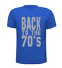 foto 5 back to the 70ties t-shirt korte mouw glitter zilver
