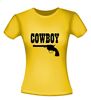 foto 16 cowboy met pistool t-shirt korte mouw