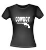 foto 2 cowboy met pistool t-shirt korte mouw