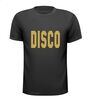 disco t-shirt glitter goud