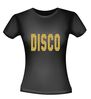 foto 2 disco t-shirt glitter goud