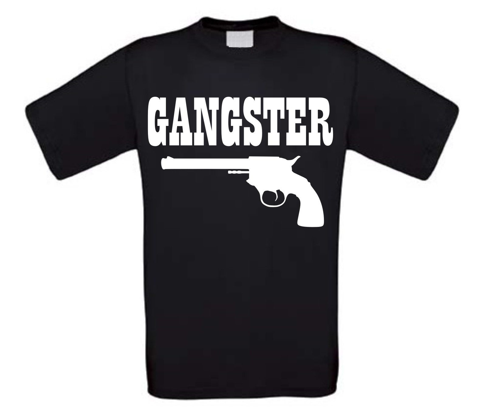 gangster t-shirt korte mouw