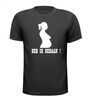 heb ik gedaan zwanger vader t-shirt korte mouw