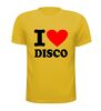 foto 11 i love disco t-shirt korte mouw