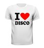 foto 9 i love disco t-shirt korte mouw