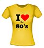 foto 12 i love the eighties t-shirt korte mouw