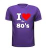 foto 3 i love the eighties t-shirt korte mouw