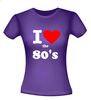 foto 4 i love the eighties t-shirt korte mouw