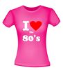 foto 8 i love the eighties t-shirt korte mouw