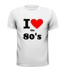 foto 9 i love the eighties t-shirt korte mouw
