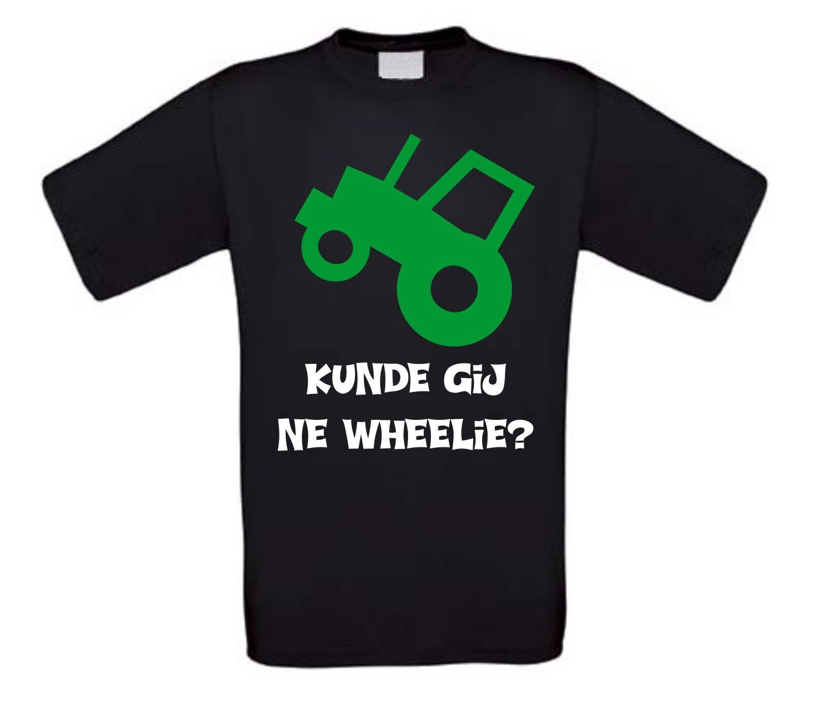 kunde gij ne wheelie tractor t-shirt korte mouw