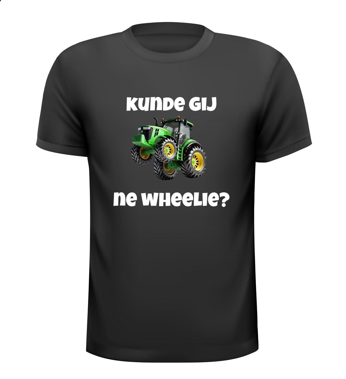 kunde gij ne wheelie tractor t-shirt korte mouw