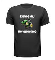 Kunde gij ne wheelie tractor t-shirt korte mouw Kunde gij ne wheelie tractor t-shirt korte mouw